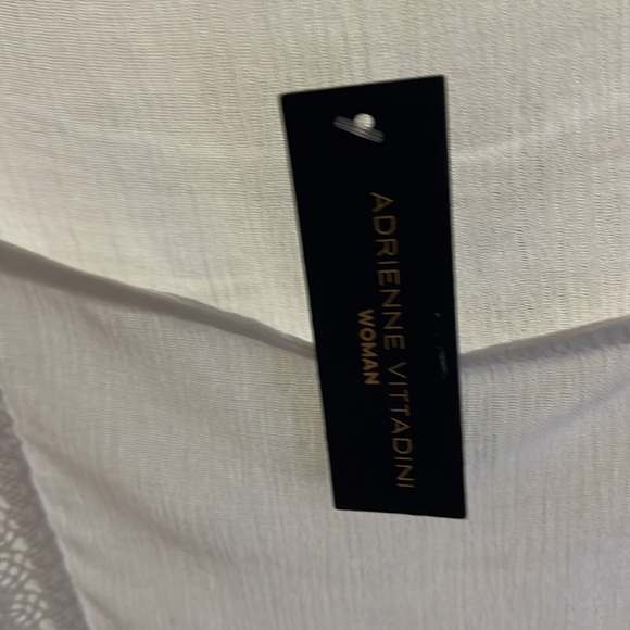 Adrienne Vittadini Top, Color Off-White, Size 1X - Picture 4 of 4